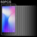 50 pezzi 0,26 mm 9H 2,5D Film di vetro temperato per Tecno Pop 2