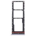 Per Tecno Camon 17 CG6 CG6J Vassoio Scheda SIM + Vassoio Scheda SIM + Vassoio Scheda Micro SD (Argento)