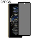 25 pezzi Film di vetro temperato antide-pazzo per Samsung W22 5G