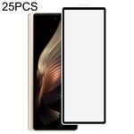 25 pezzi Film in vetro temperato per schermo colla per la colla per Samsung W21 5G