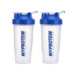 2 pezzi YZ025 600 ml Coppa di acqua trasparente multifunzionale (blu)