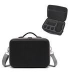 Borsa della borsa a tracolla della spalla drone per dji mavic aria 2/aria 2s (modello diamantato PU nero)