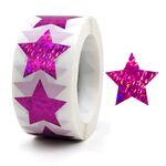10 pezzi stelle colorate grazie adesivi regali adesivi decorativi di sigillatura decorativa, dimensioni: 25 mm (C-85-25)