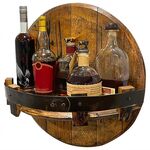 Pianto di stoccaggio del vino in legno montato a parete