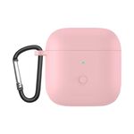 Custodia protettiva per auricolari in un pezzo in silicone liquido per Redmi Buds3 (Pink)