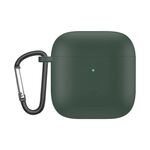 Custodia protettiva per auricolari in un pezzo di silicone liquido per Redmi Buds3 (Green Night Dark)