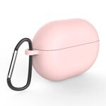 Custodia protettiva in silicone auricolare per Huawei Freebuds Pro, Tipo: con fibbia (rosa)
