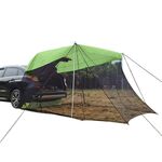 Tenda da baldacchino per la protezione solare repellente per zanzare posteriore (verde)