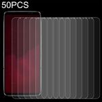 50 pezzi 0,26 mm 9H 2,5D Film di vetro temperato per Asus Rog Phone 6/6 Pro