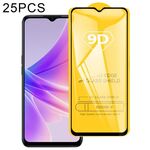 Film vetro a schermo completo da 25 pezzi 9d per Oppo A97