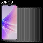 50 pezzi 0,26 mm 9H 2,5D Film di vetro temperato per Oppo A97