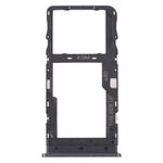 Vassoio per scheda SIM originale + vassoio per scheda Micro SD per TCL 10L/10 Lite T770H T770B (nero)