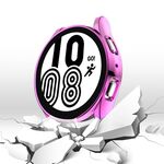 Per Samsung Galaxy Watch 5 Custodia protettiva galvanica in TPU a copertura totale da 44 mm (rosa)