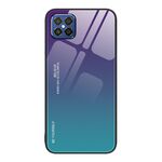 Per Huawei nova 8 SE Custodia in vetro sfumato a colori (Aurora blu)