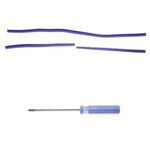 Strisce per tubi flessibili per spazzole per pavimenti in velluto morbido 2 in 1 per Dyson V7 / V8 / V10 / V11