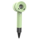 Custodia protettiva in silicone antiurto per asciugacapelli per Dyson (verde Matcha)