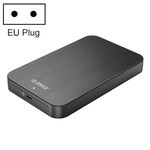 ORICO HM25C3 Custodia per disco rigido USB3.1 Gen1 da 2,5 pollici di tipo C, spina: spina europea (nero)