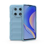 Per Huawei Nova Y90/Enjoy 50 Pro Magic Shield TPU + Custodia per telefono in flanella (azzurro)