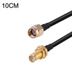 Cavo adattatore coassiale RF RP-SMA maschio a RP-SMA femmina RG174, lunghezza: 10 cm