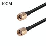 Cavo adattatore coassiale RF RP-SMA maschio a RP-SMA maschio RG174, lunghezza: 10 cm