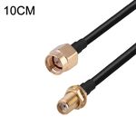 Cavo adattatore coassiale RF da SMA maschio a RP-SMA femmina RG174, lunghezza: 10 cm