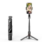 Supporto per telefono con treppiede per selfie con telecomando Bluetooth L12
