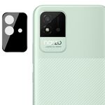 Per OPPO Realme Narzo 50i IMAK lente per fotocamera posteriore con pellicola in vetro versione nera