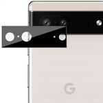 Per Google Pixel 7 5G IMAK lente per fotocamera posteriore con pellicola in vetro versione nera