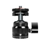 2 PCS 360 Testa panoramica per fotocamera SLR a sfera (metallo)