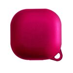 Per Samsung Galaxy Buds Live Auricolare PC Custodia protettiva satinata in tinta unita (rosso vino)