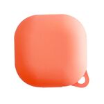 Per Samsung Galaxy Buds Live Auricolare PC Custodia protettiva satinata in tinta unita (corallo arancione)