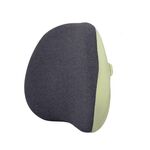 Cuscino per il supporto della vita in memory foam per ufficio (verde erba)