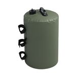 Tenda multifunzione per acqua e sabbia Borsa per l'acqua fissa antivento, dimensioni: 24x45 cm (verde)