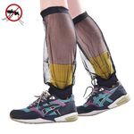 FWKTT-001 Avventura da campeggio Sport all'aria aperta Copertura del piede anti-zanzara (nero)