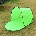 Tenda da spiaggia per tenda da sole per il tempo libero, tenda da spiaggia, colore: verde