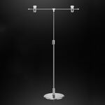 Sfondo fotografico Supporto per sfondo fotografico per fotocamera, Stile: tipo T a 2 sezioni da 85 cm