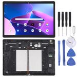 Schermo LCD OEM per Lenovo Tab 5 Plus/M10 TB-X605L TB-X605F TB-X605M TB-X605 digitalizzatore Assemblaggio completo con cornice (nero)