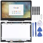 Schermo LCD OEM per Lenovo Chromebook YOGA N23 Digitizer Assemblaggio completo con cornice (nero)