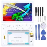 Schermo LCD OEM per Lenovo Tab 2 A10-30 YT3-X30 Assemblaggio completo con cornice (bianco)