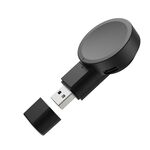 Per Samsung Galaxy Watch 4 / 3 Caricatore portatile per orologio mini USB (nero)
