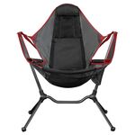 LT32004 Sedia a dondolo pieghevole portatile per esterni (rossa)