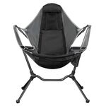 LT32004 Sedia a dondolo pieghevole portatile per esterni (grigio)