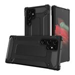 Per Samsung Galaxy S22 Ultra 5G Magic Armor TPU + Custodia per telefono PC (nera)