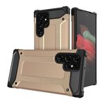Per Samsung Galaxy S22 Ultra 5G Magic Armor TPU + Custodia per telefono PC (oro)