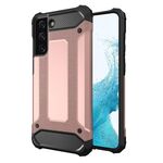 Per Samsung Galaxy S22 5G Magic Armor TPU + Custodia per PC (oro rosa)