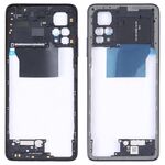 Cornice centrale con cornice per Xiaomi Poco X4 Pro 5G/Redmi Note 11E Pro (nero)