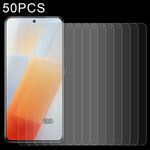 50 PZ 0.26mm 9H 2.5D Pellicola in vetro temperato per vivo iQOO 9 / iQOO 9T / iQOO Neo 7 / iQOO Neo7 SE / iQOO Neo7 Racing / iQOO Neo7 India