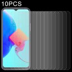 Pellicola in vetro temperato 10 pezzi 0,26 mm 9H 2.5D per Tecno Spark 9T India