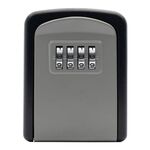 G9 4 cifre password scatola di immagazzinaggio chiave in lega di alluminio (grigio)
