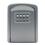 G9 4 cifre password scatola di immagazzinaggio chiave in lega di alluminio (argento)